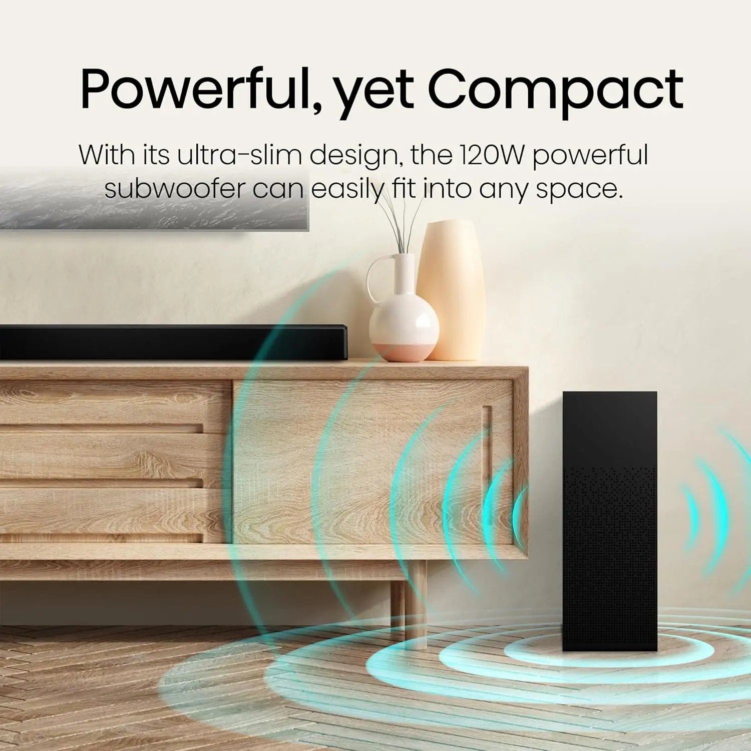 240W 2.1 Soundbar with Wireless Sub, DTS & BT 5.3