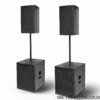 Active Speaker 12 Inch Bar Sound System 15 Inch Subwoofer Professional KTV Set with DSP Amplifier No Warranty