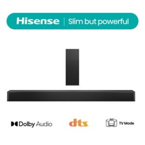 Hisense HS2100 2.1 Channel Sound Bar with Wireless Subwoofer