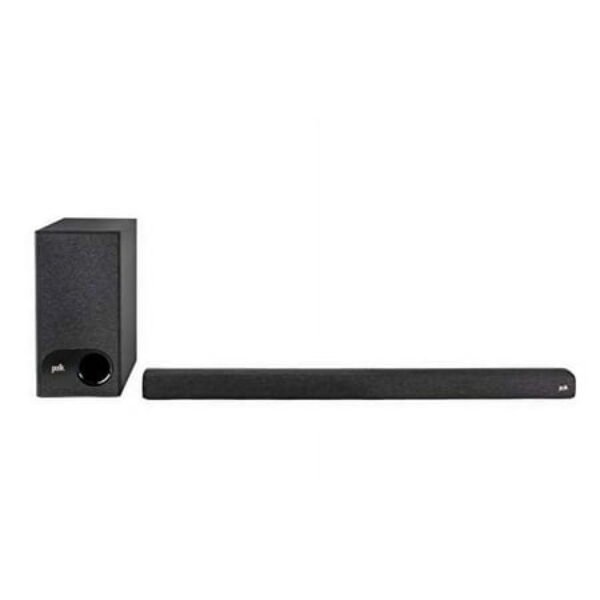 Polk Audio Signa S3 Ultra-Slim TV Sound Bar and Wireless Subwoofer with Built-in Chromecast | Works with 8K 4K & HD TVs | Wi-Fi Bluetooth | Voice Commands with Google Assistant