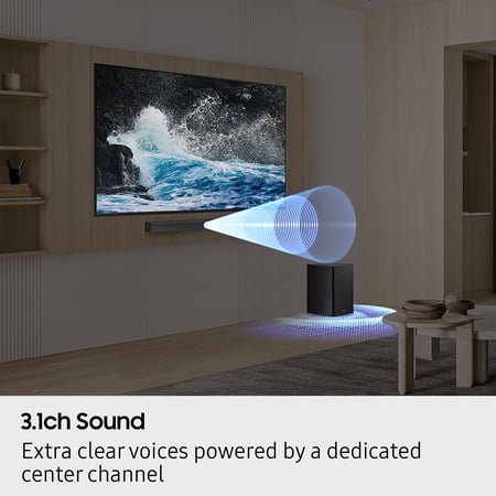 Samsung HW-B62WF 3.1ch Soundbar w/ Subwoofer DTS Virtual:X