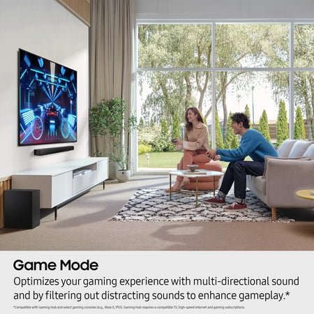 Samsung HW-B62WF 3.1ch Soundbar w/ Subwoofer DTS Virtual:X