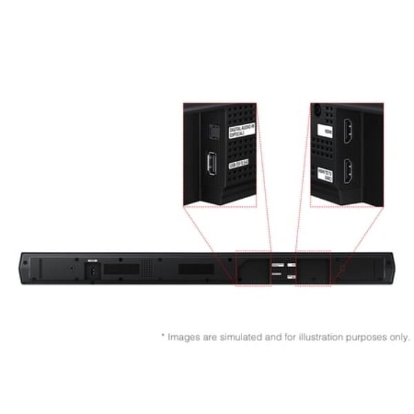 Samsung HW-B62WF 3.1ch Soundbar w/ Subwoofer DTS Virtual:X