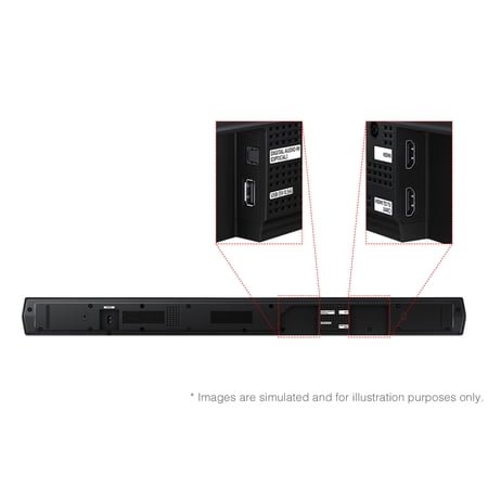 Samsung HW-B62WF 3.1ch Soundbar w/ Subwoofer DTS Virtual:X
