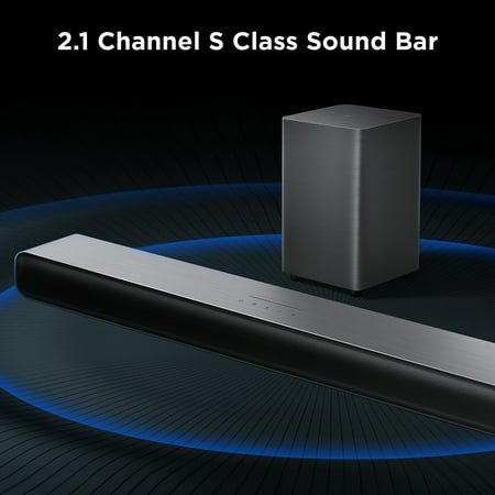 TCL S55H Dolby Atmos Soundbar w/ Wireless Sub & Bluetooth