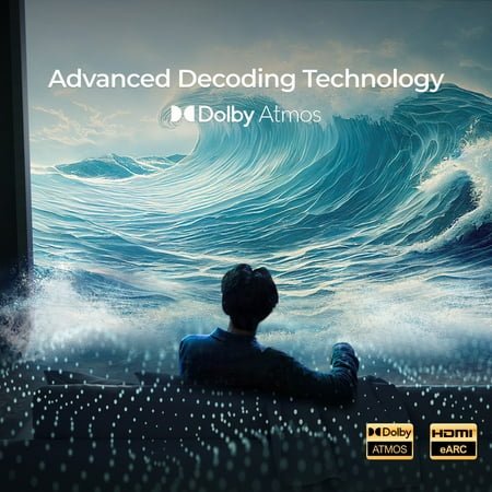 ULTIMEA 5.1 Dolby Atmos Soundbar with Wireless Subwoofer