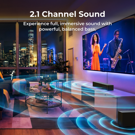 ULTIMEA Poseidon R3T 240W Soundbar w/ Wireless Subwoofer