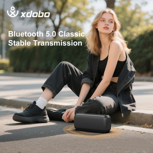 XDOBO X8 II 60W Bluetooth Speaker - Deep Bass 6600mAh