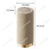 Z100 Gold TV Soundbar 1.1-Channel Bluetooth with Subwoofer