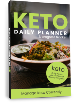 keto daily planner and progress tracker